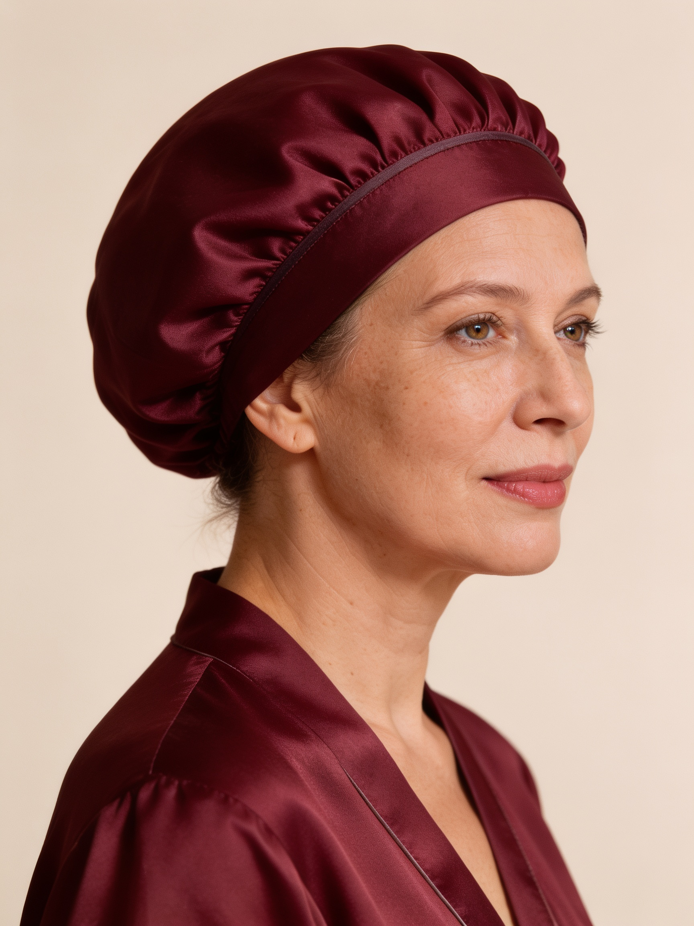 Kobieta w satynowym turbanie ZeroStopni